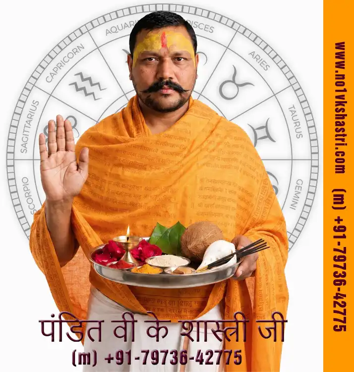 Pandit VK Shastri - Vedic Astrologer Vashikaran Specialist Love Problem Specialist in India Punjab